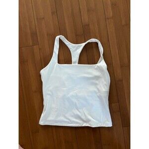 Popflex Racerback T White Tank Medium